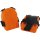 Knieschoner Schalenform orange 1 Paar / M-XL
