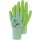 Kinderstrickhandschuh Nylon mit Latexbeschichtet Größe 5 / grün