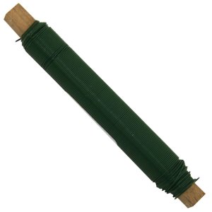 Blumendraht grün 100g / 60m / Ø 0,65mm