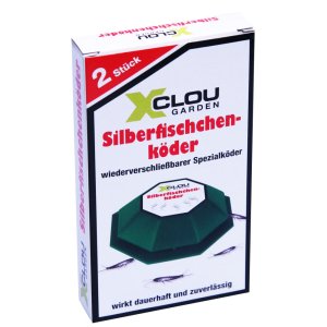 Silberfischchen-Köderdose 2er Pack  