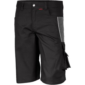 Bundhose Shorts schwarz/grau