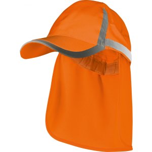 Warnschutz Kappe UV50+ leuchtorange