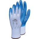 Power Grip Polyester-Handschuh mit Latex Gr. 7