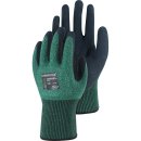 Nylon-Polyester Handschuhe mit Latex grün