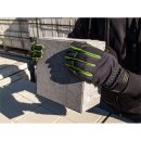 PU Handschuhe mit Synthetik-Leder und Klettverschluss