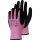 Polyester-Handschuhe mit Latex-Beschichtung pink