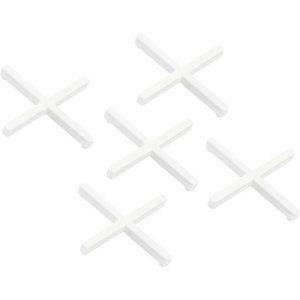 Fliesenkreuze 2 mm, L = 28 mm / 500 Stück extra lange Schenkel Fliesenkreuze