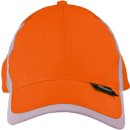 Warnschutz Kappe 100 % Polyester orange