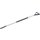 Alu-Schneeschieberstiel oval 135cm mit 2-Komponenten-D-Quer-Schiebegriff schwarz